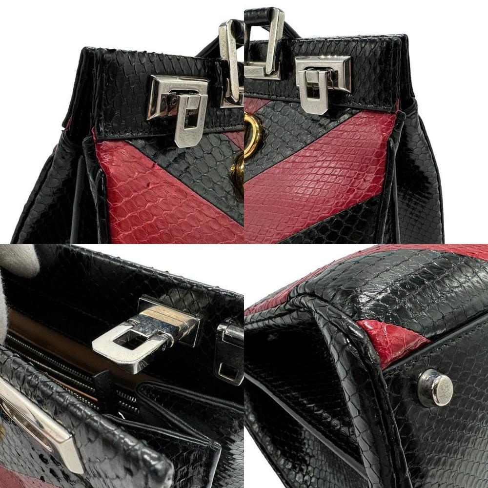 Gucci Shoulder Zumi Bag Black Python - image 3